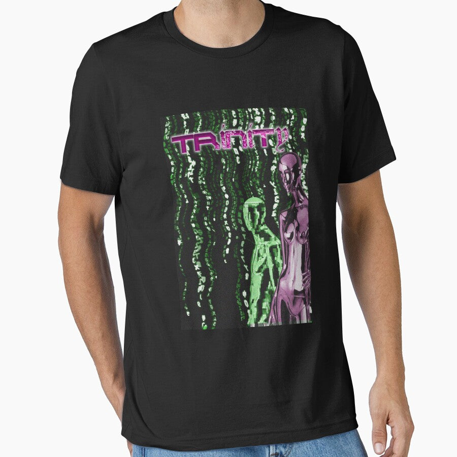 trinity matrix is digital t-shirt by Miane
