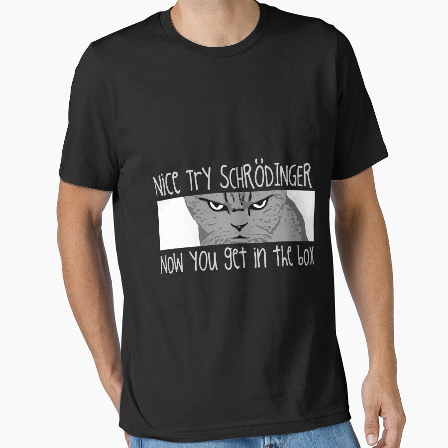 Schrodingers Cat Funny Quantum Physics Science by FranckDelmas