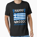 Happy Greek Independence Day Greek flag by Red-Gifts