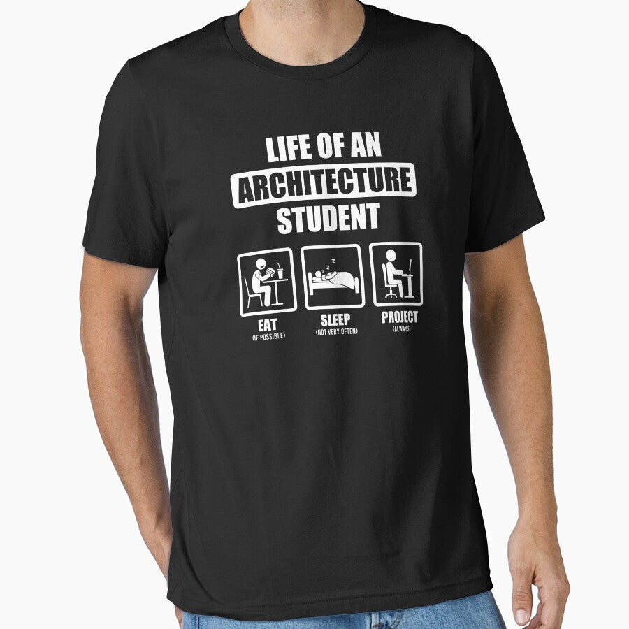 Life Of An Architecture - Funny Architecture Student by maurrathania