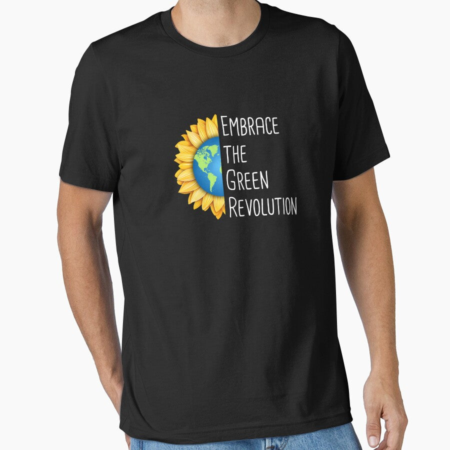 Embrace the Green Revolution Environmental Protection Positive Sentence by FemiBiutti
