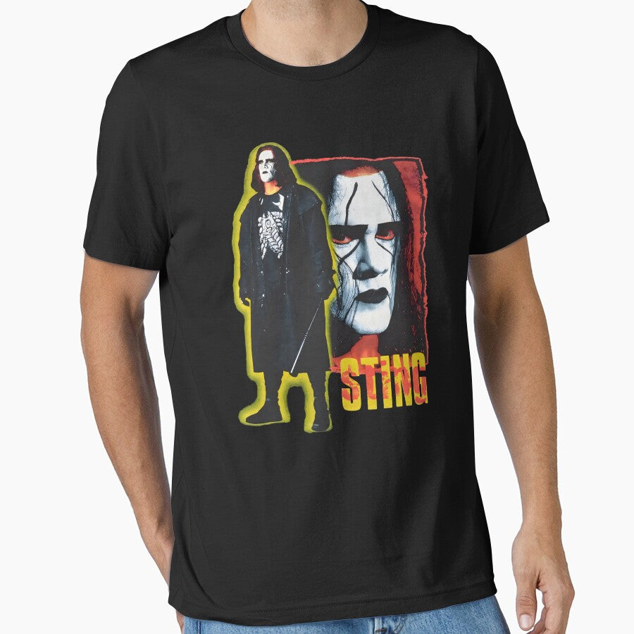Sting The Crow - Retro 90s Wrestling Legend by cubomtumeshop
