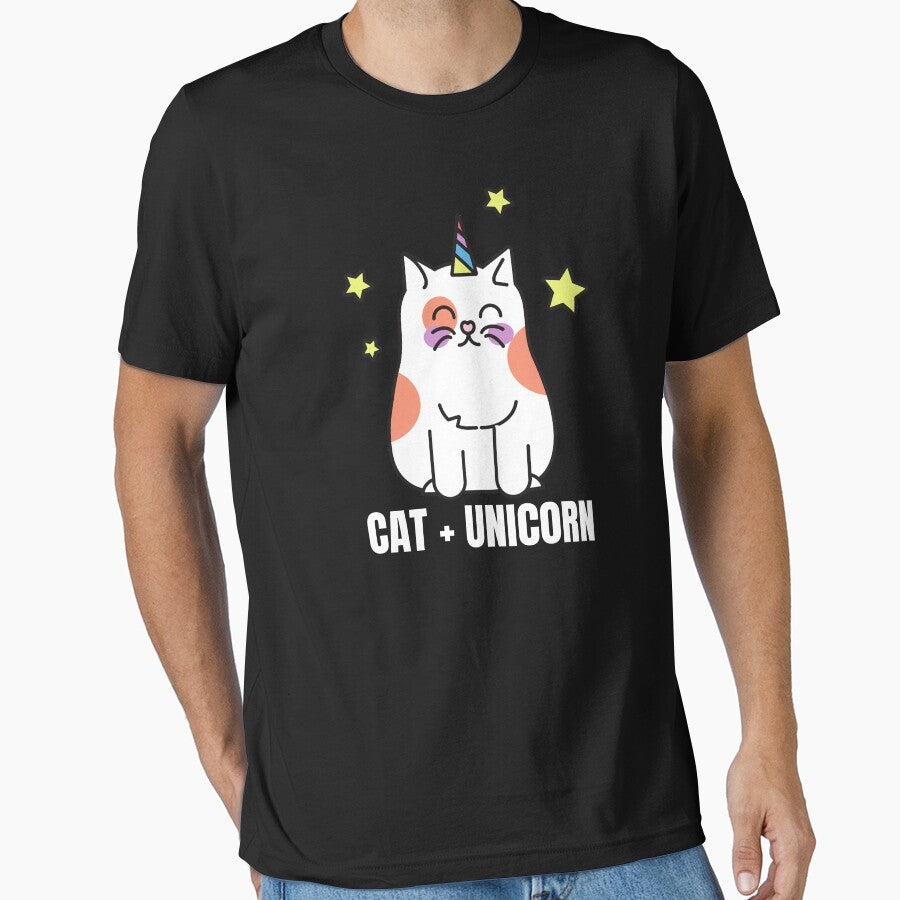 Cat + Unicorn by Nathalie Aynié