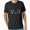 Kawaii Cute pink girl face by Kam-designs