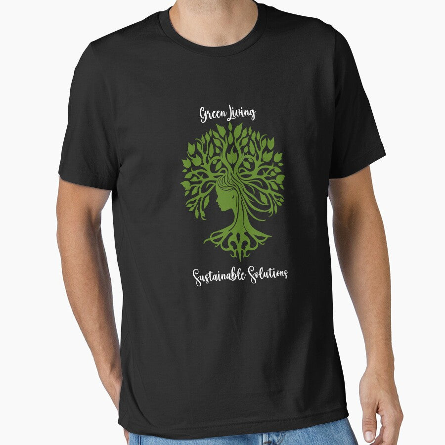 Green Living, Sustainable Solutions Environmental Protection Positive Text by FemiBiutti