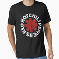 Black Hot Peppers Rock Band Graphic New by DominiqueByous