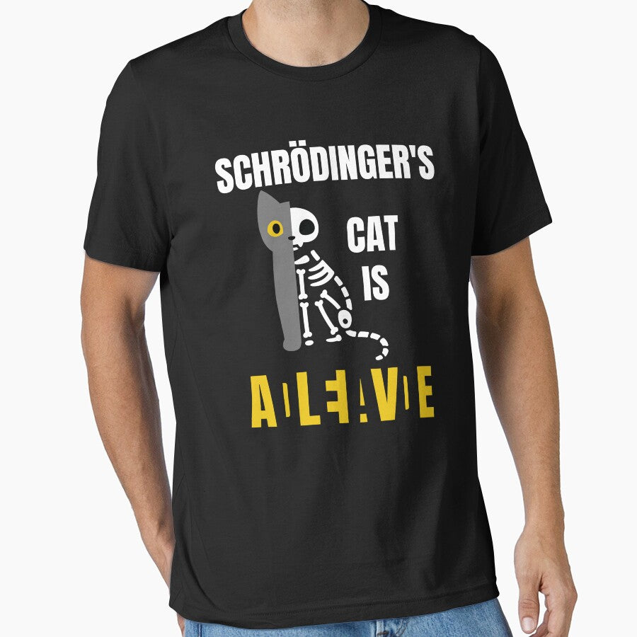 Schrödingers Cat Is Schroedingers Cat by MooonTees