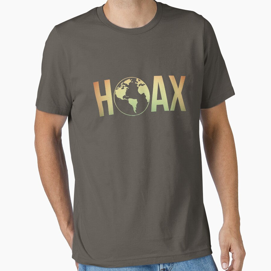 Hoax Conspiracy Theory Flat Earth Truther by ccheshiredesign