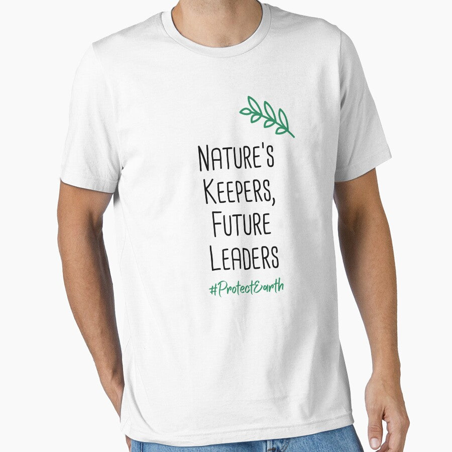 Nature's Keepers, Future Leaders Environmental Protection Positive Quote by FemiBiutti