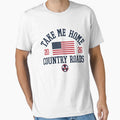 Take Me Home Country Roads 2026 USA Flag Soccer Fan Patriotic by kienoy