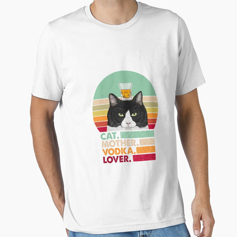 Cat Mother Vodka Lover Funny by cucai721