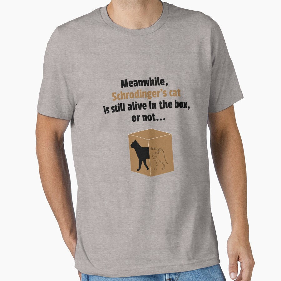 Meanwhile, Schrodinger’s cat is still alive in the box, or not... by Euskadaz