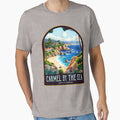 Carmel-by-the-Sea Vintage Travel Illustration by HomeLivingCo