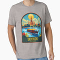 Bangkok Vintage Travel Illustration by HomeLivingCo