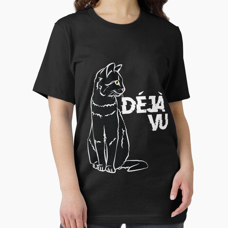Deja Vu Black Cat by TravelScientist