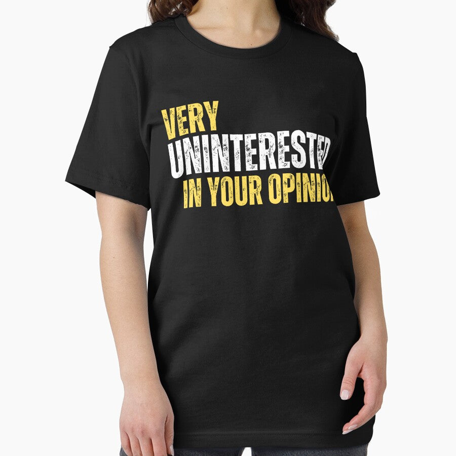 Vintage:  Very Uninterested In Your Opinion by Gilby-Designs