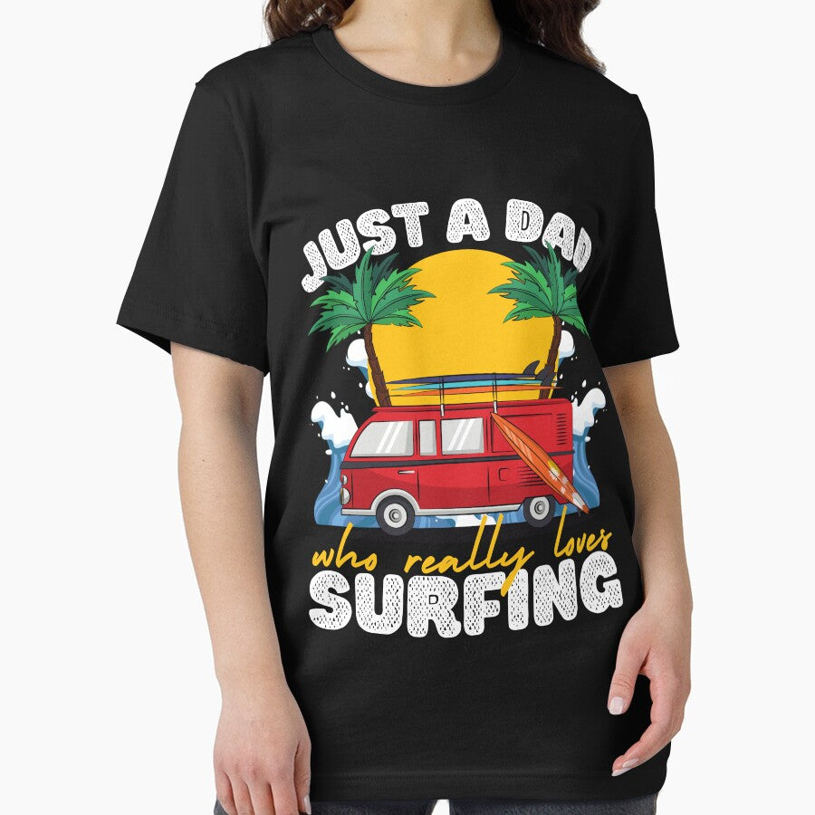 Just a Dad Who Loves Surfing by to-esu