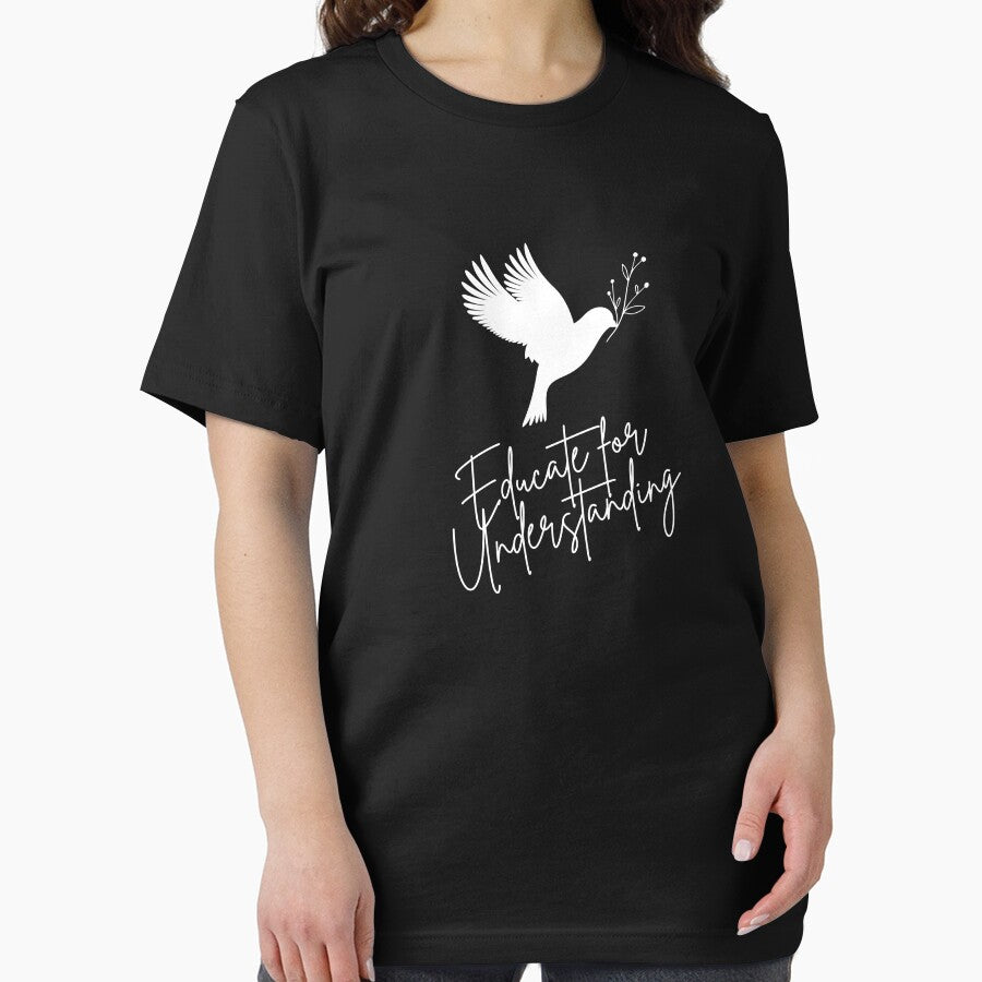 Educate for Understanding Peace Building Positive Slogan by FemiBiutti