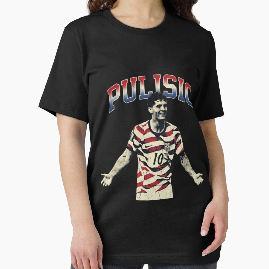 Christian Pulisic Soccer Captain Football by Phillipsalexan