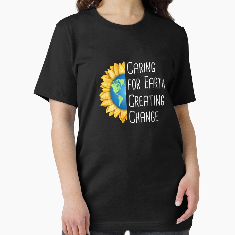 Caring for Earth, Creating Change Environmental Protection Positive Sentence by FemiBiutti
