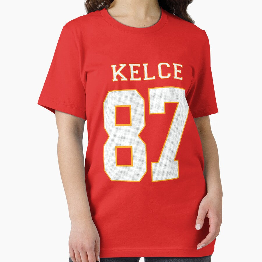 Travis Kelce: Football Legend Art by luckyDesign423