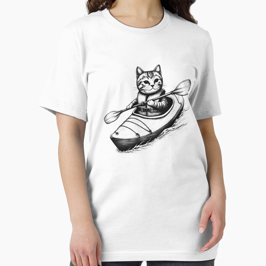 Cat Go Kayaking by Kimberley King Art  King Art