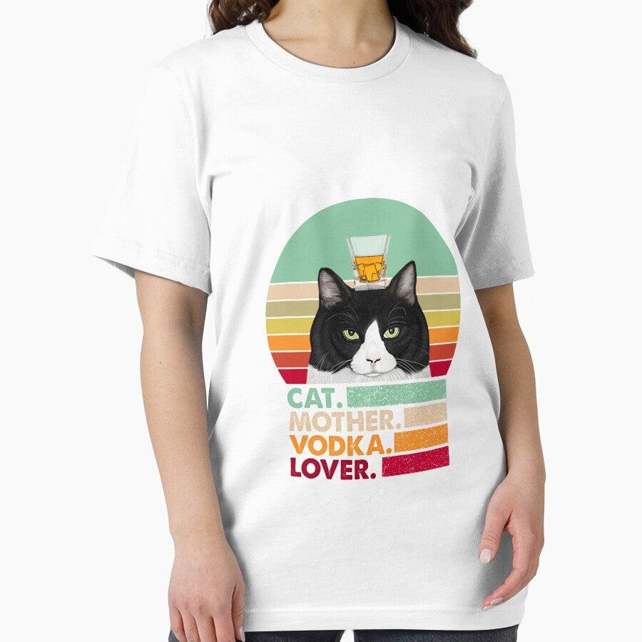 Cat Mother Vodka Lover Funny by cucai721