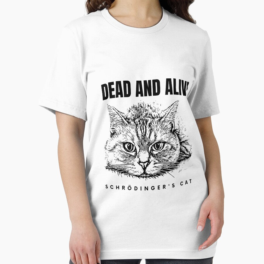 Dead and Alive Schrödinger's cat- Tired Cat-Science by Creative Life