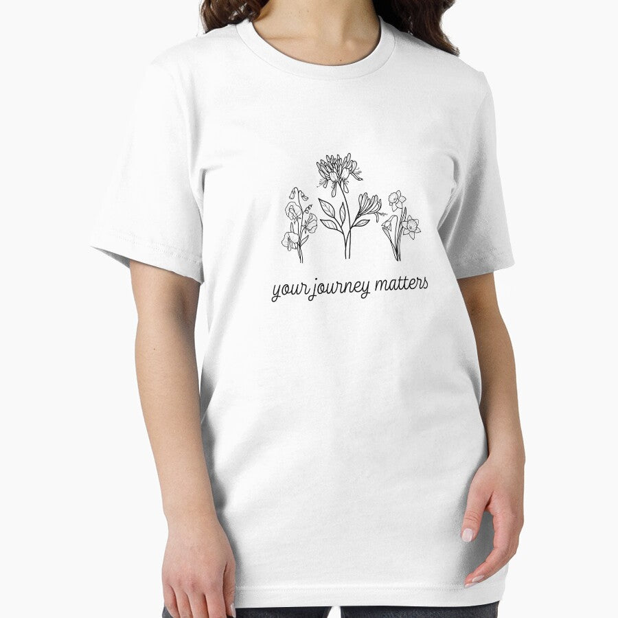 Your Journey Matters Mental Health Awareness Positive Inspirational Slogan by FemiBiutti