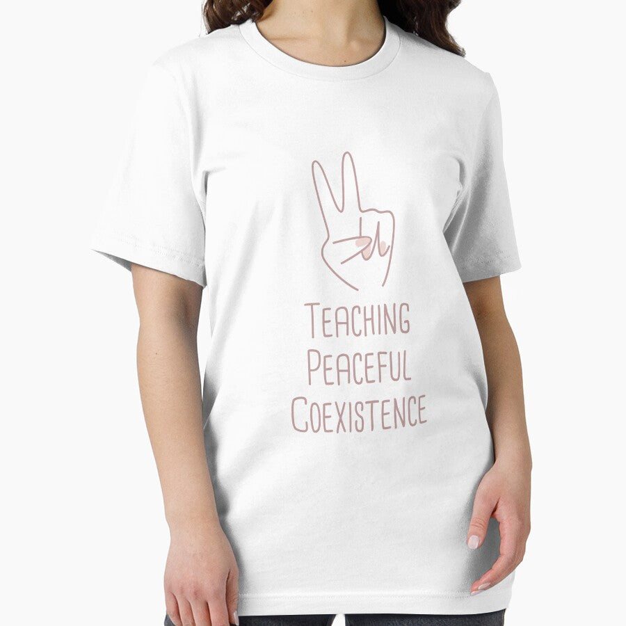 Teaching Peaceful Coexistence Peace Building Positive Phrase by FemiBiutti