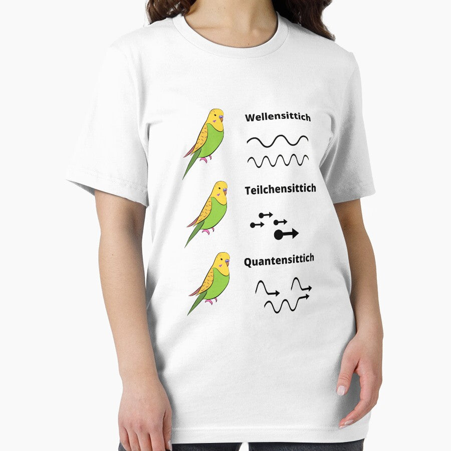 Wave Parakeet Quantum Particles - Nerd Sciences Physics by Garaunt - The bavarian brute