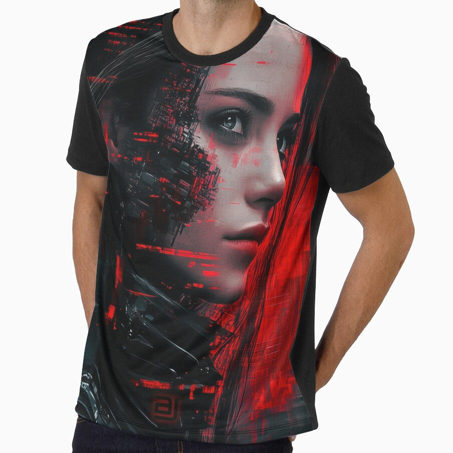 Brunette Woman [3] | Glitch Effect by AJ Lab