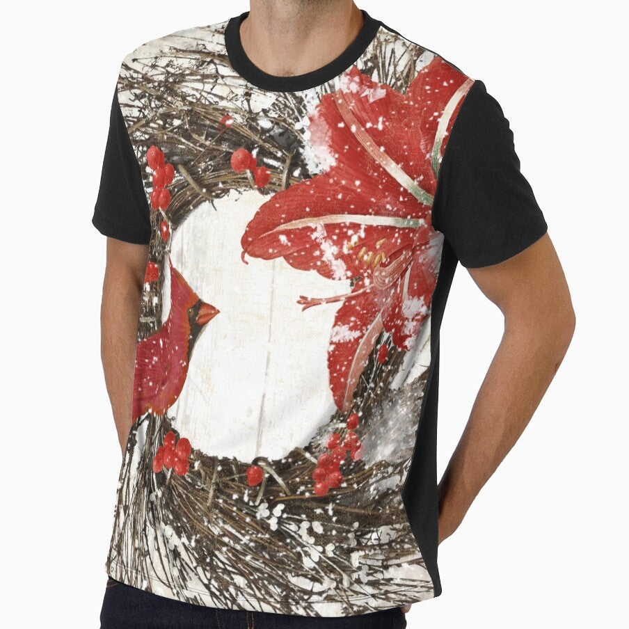 Cardinal Christmas by Sasha Art Gallery