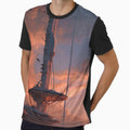 Futuristic Orbital Station Sunset by Visual Foundry