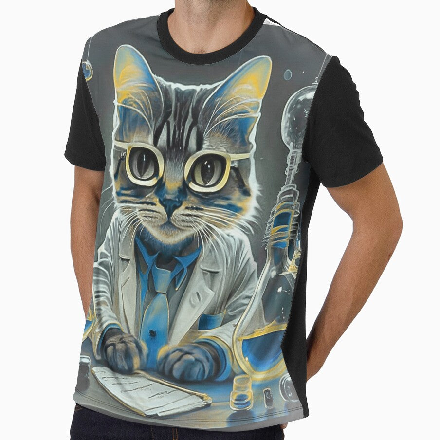 Scientist Cat by Sn1ver