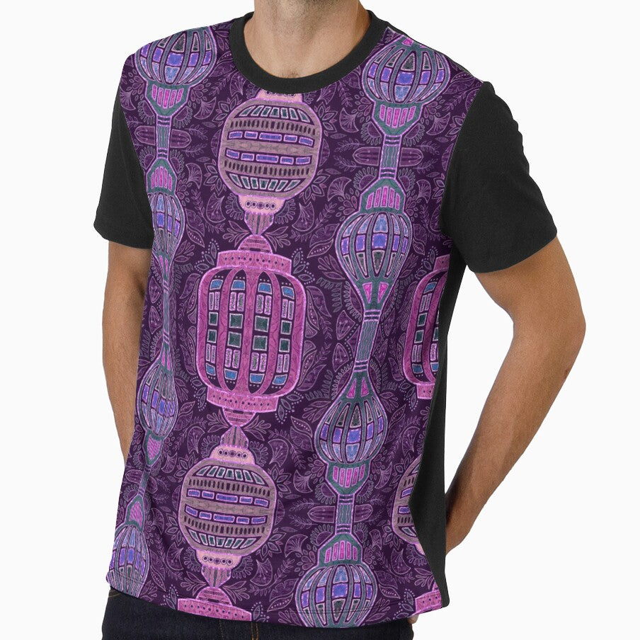 Bohemian Morolantern Plum by Deborah Maxemow