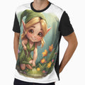 Cute elf girl with gravel can by SimonsDesignArt