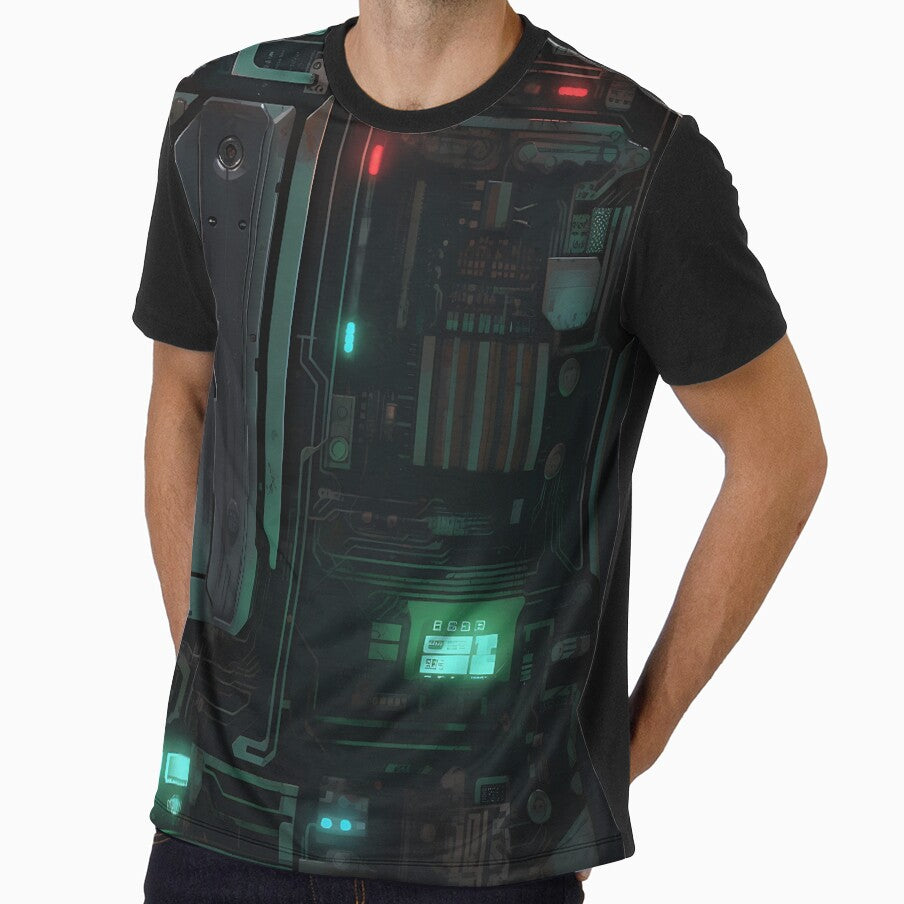 Cyberpunk Circuits Illustration | Futuristic Technology Artwork by samuelpinzon