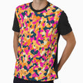 Pink and Yellow Camouflage Baddie Aesthetic by thecooltable