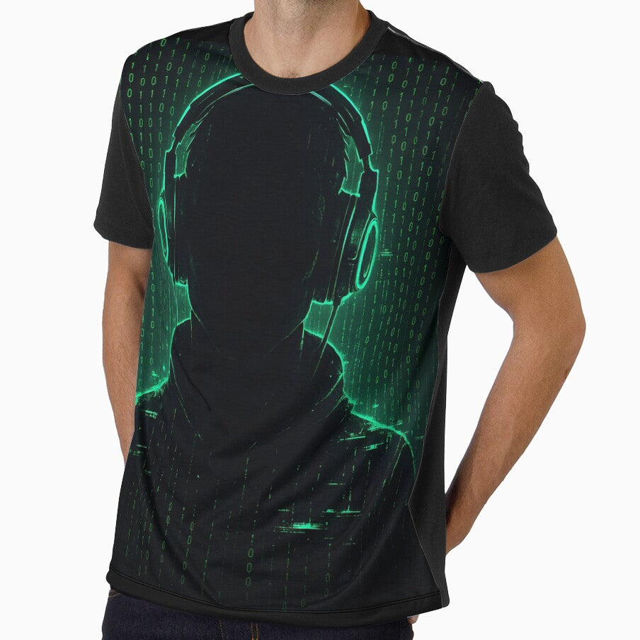 Anonymous Gamer – Guest 1337 Cyber Glitch Art by KawaiiOrbit