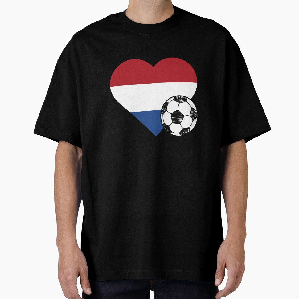 Netherlands Soccer Heart Design by FinalScoreClub