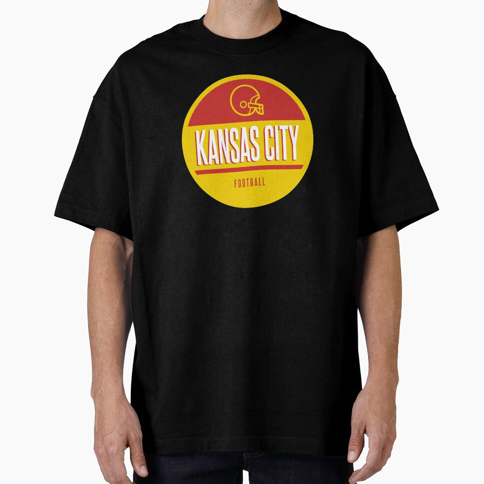 Kansas City retro football by BVHstudio