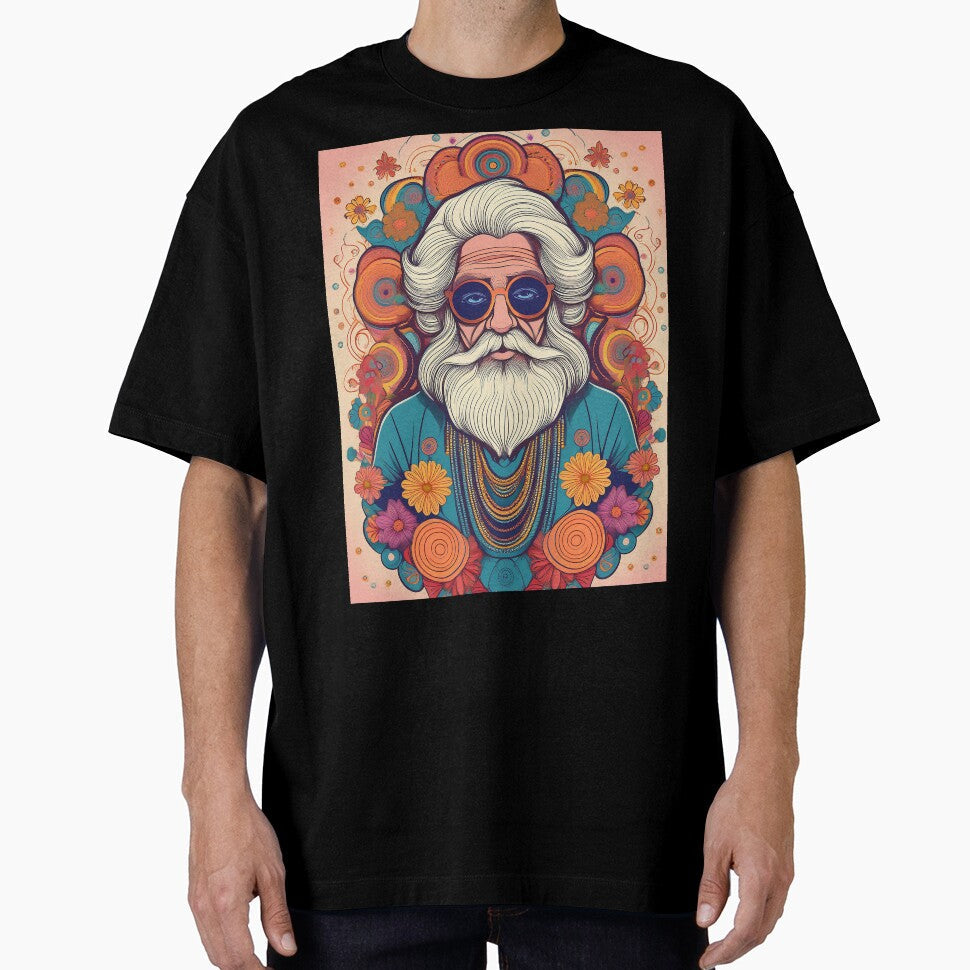 Elderly Whitee Hippie by Marcite