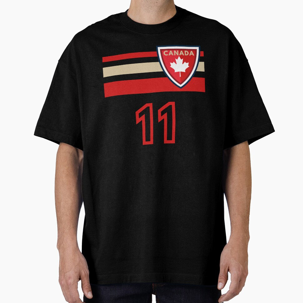 Copy of Canada Team Jersey-Retro Style-Canada Soccer Team-Tajon Buchanan-Canada Soccer -2022-CANMNT-CANWNT by SighFly52