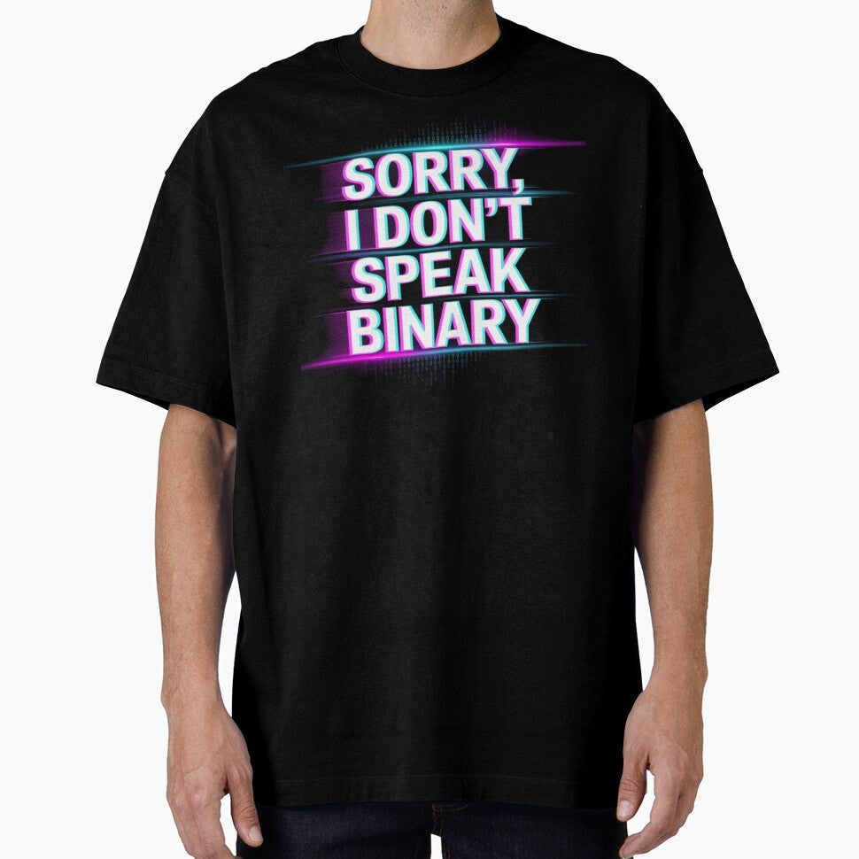 Sorry, I Don’t Speak Binary – Glitch Tech Design by ClearPulse