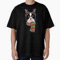 Funny Christmas Dog Xmas Reindeer Border Collie Holiday Gift by haselshirt
