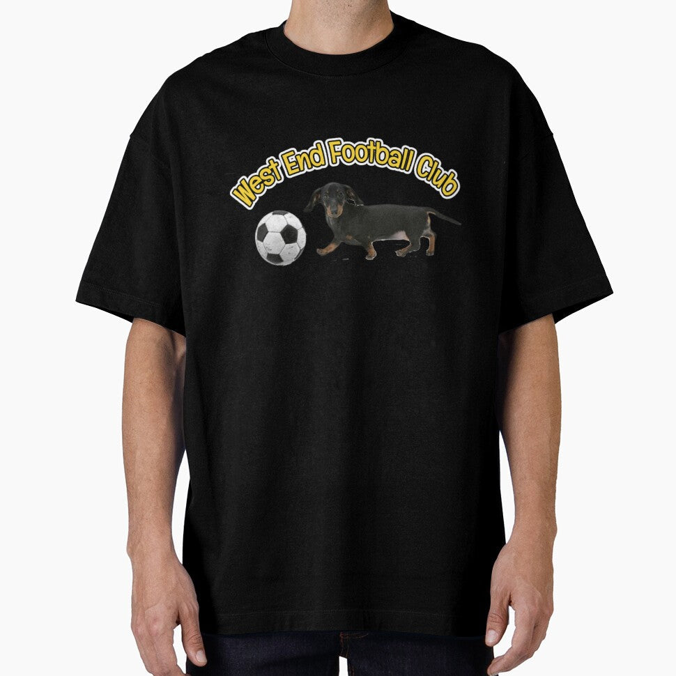West End Football Club sausage dog design by West End FC