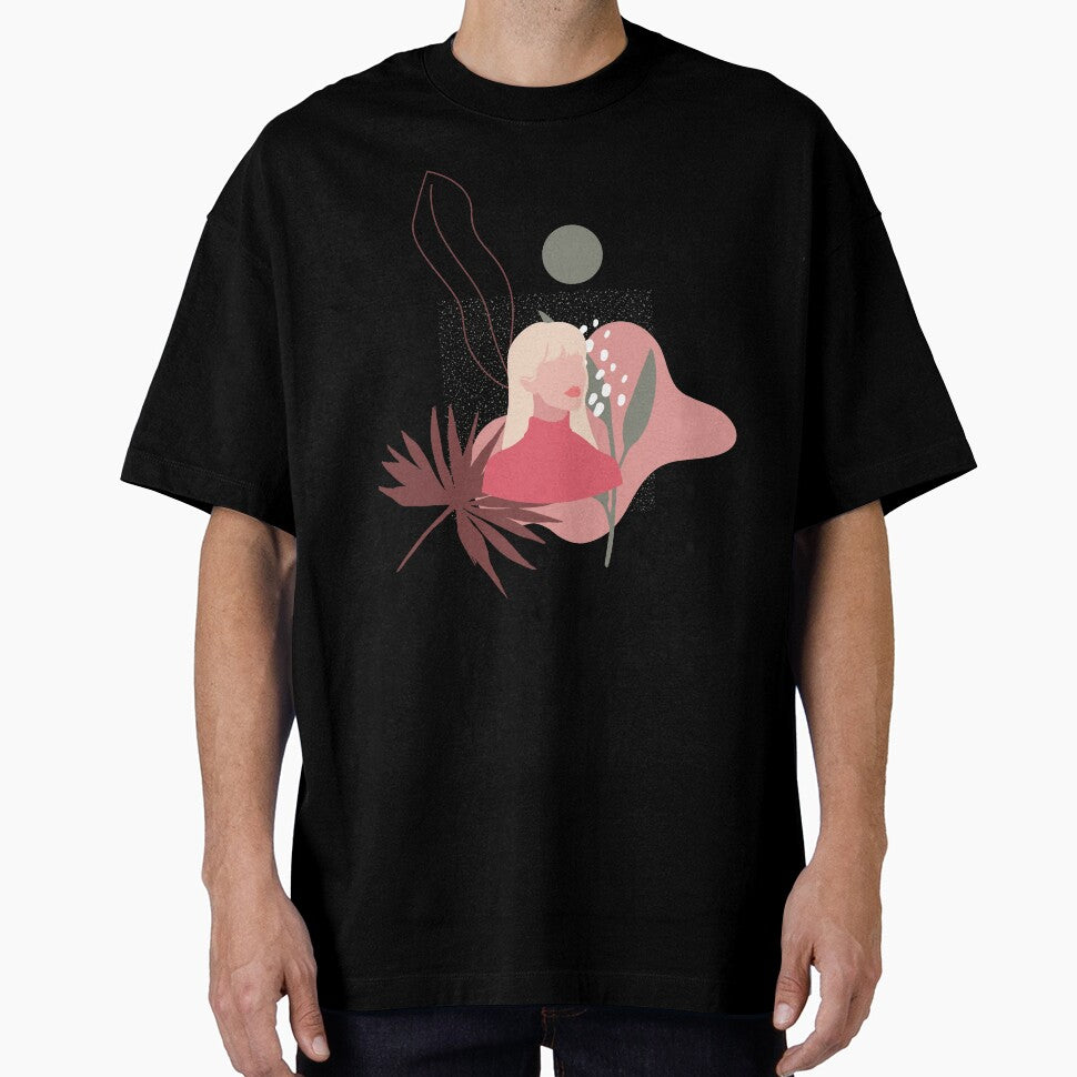 Boho Girl Nature Pink by BeeMeCreative