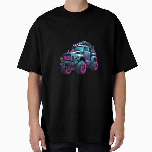 "Cyberpunk Truck: Future on Wheels" by andry01