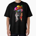 Space Astronaut Planets Balloons by underheaven